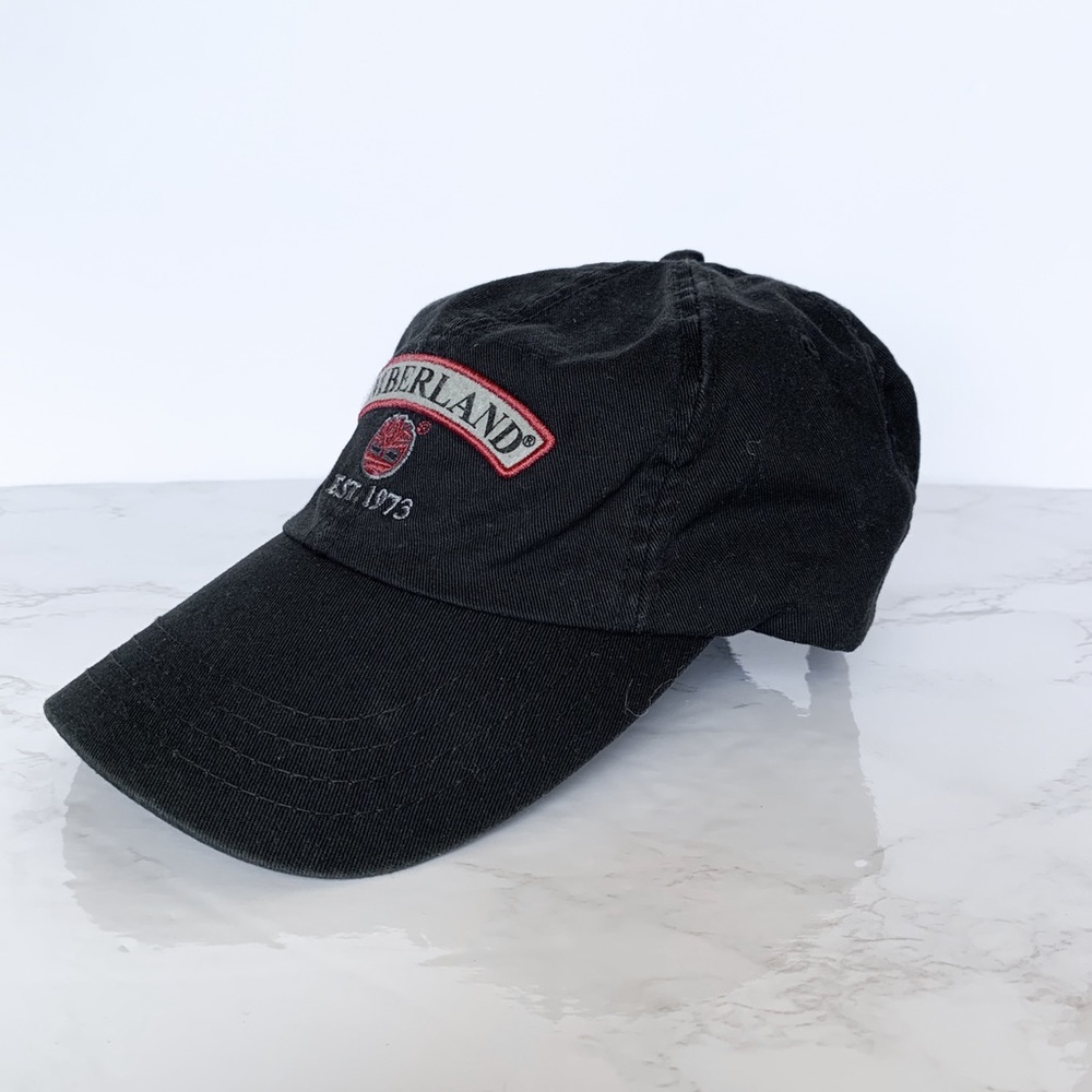 Timberland | Cotton Canvas Baseball Cap (Black)
